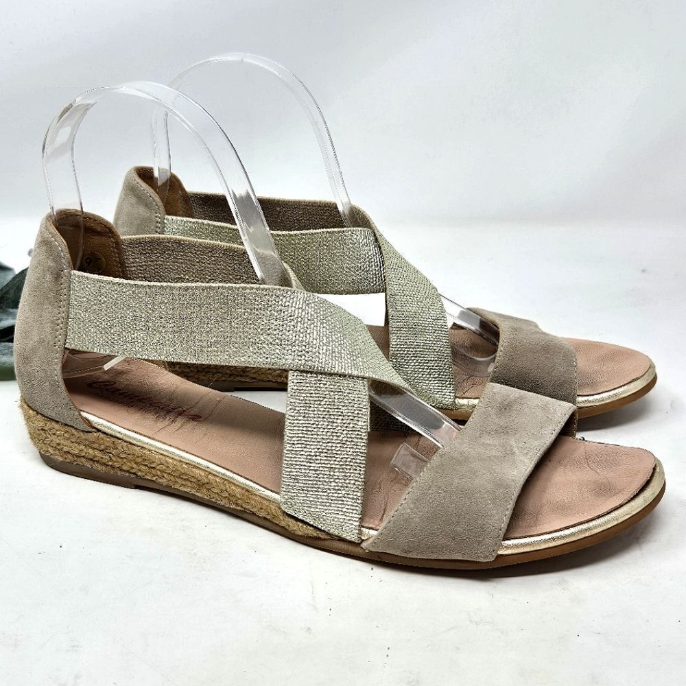 CAMPESINA‎ Nover Criss Cross Low Espadrilles Sandals Size 41
